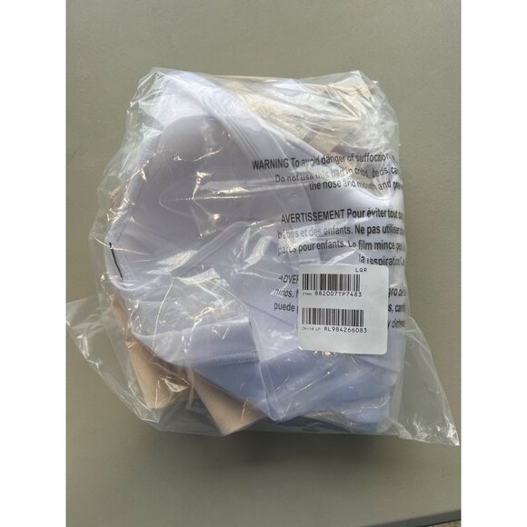 Rhonda Shear 2 Pack Molded Cup Bra with Wrap Back Size Large White Light 616.5 - Picture 4 of 10